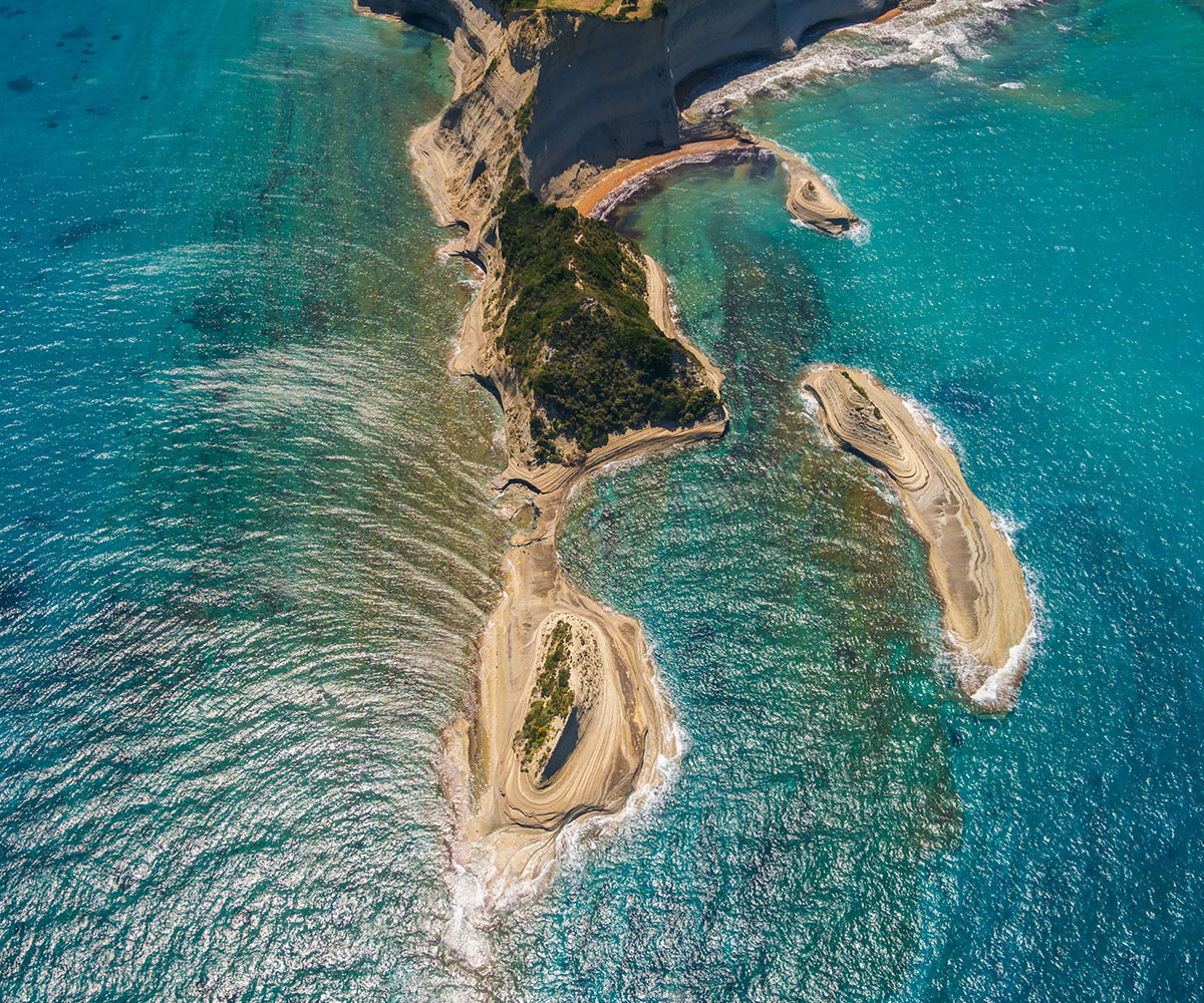 corfu beach exploration